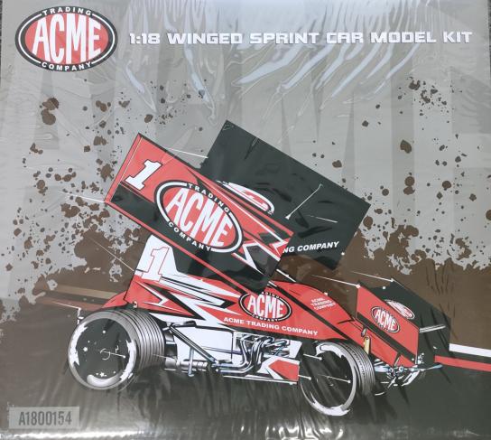 ACME 1/18 Winged Sprint Car Model Kit image