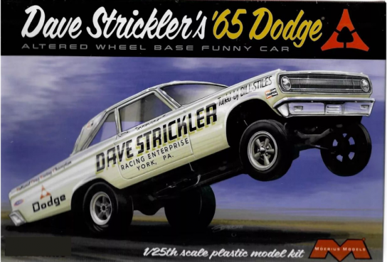 Moebius 1/25 Dodge 1965 Dave Strickler's Altered Wheelbase Funny Car image