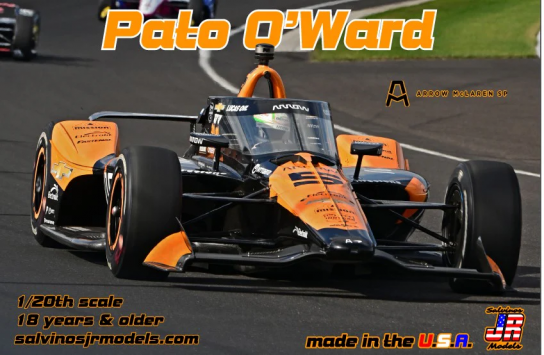 Salvinos Jr 1/20 Indy 500 Pato O'Ward image