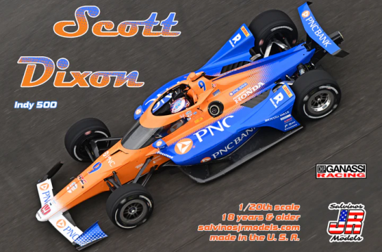 Salvinos Jr 1/20 Scott Dixon Indy 500 Car 2024 image