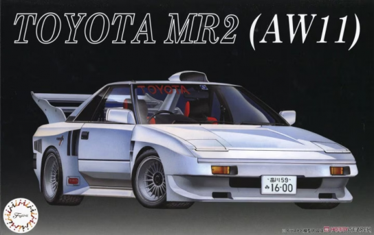 Fujimi 1/24 Toyota MR-2 AW11 Widebody image